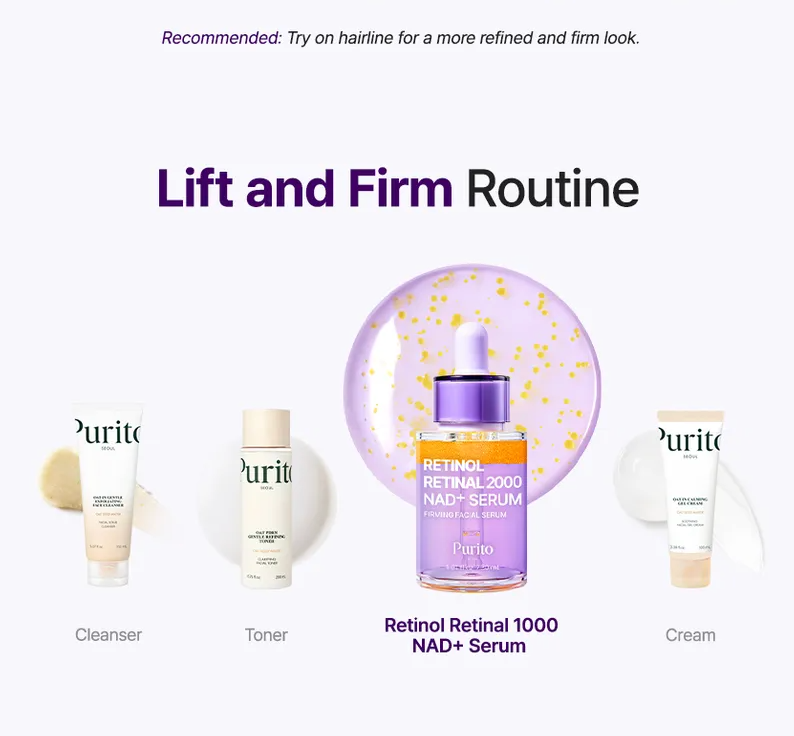 Purito Seoul - Retinol Retinal 2000 NAD+ serum