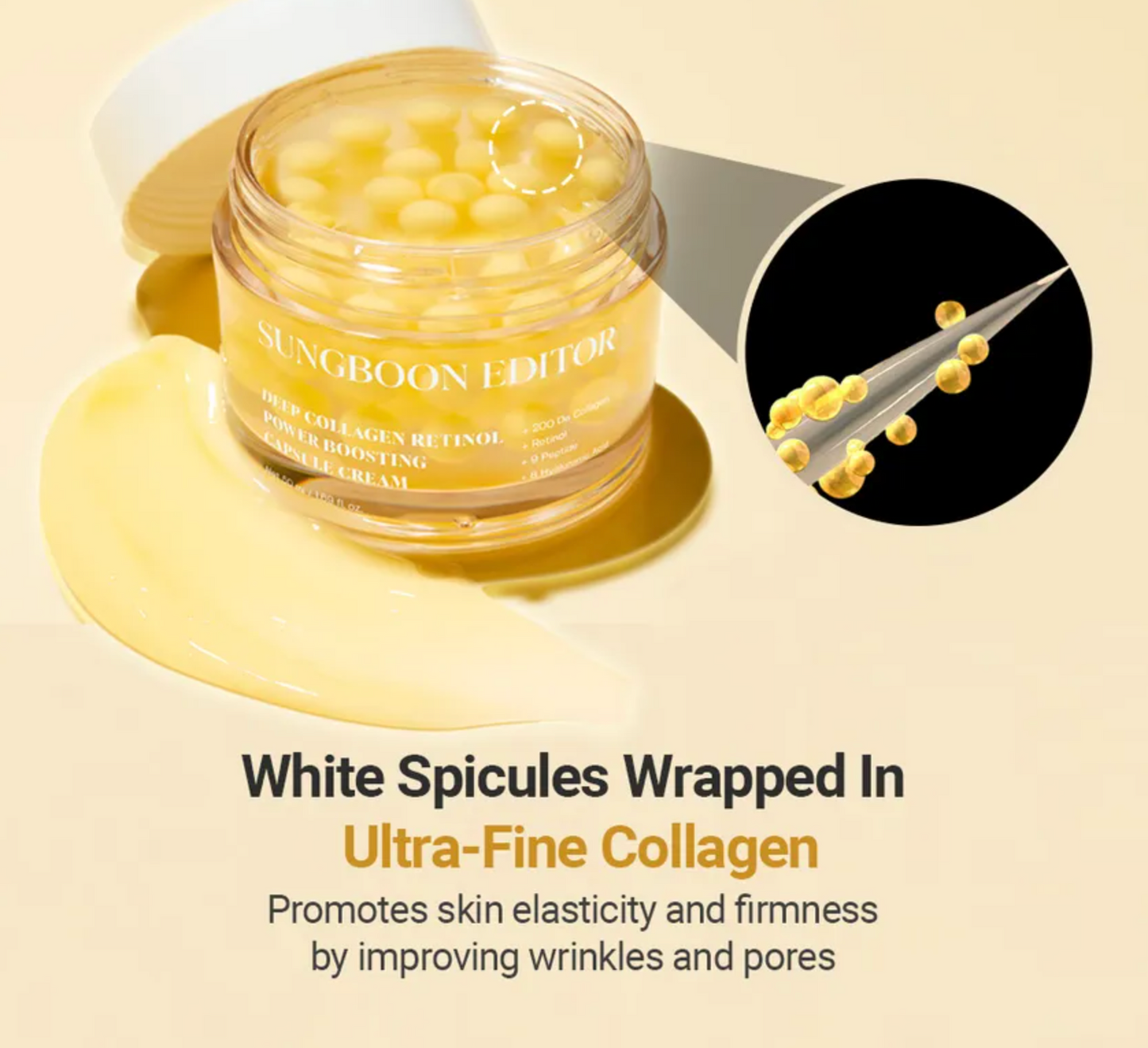 Sungboon Editor - Deep Collagen Retinol Power Boosting Capsule Cream