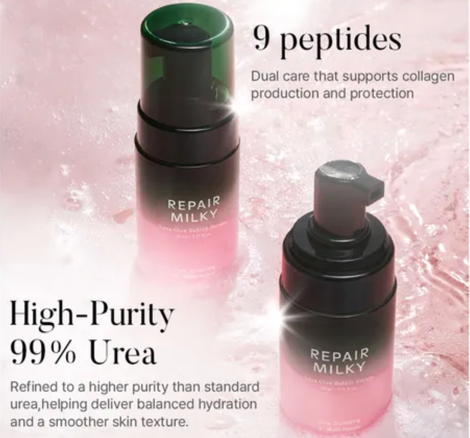 Shaishaishai - Prepare Milky Urea Glow Bubble Serum 110ml