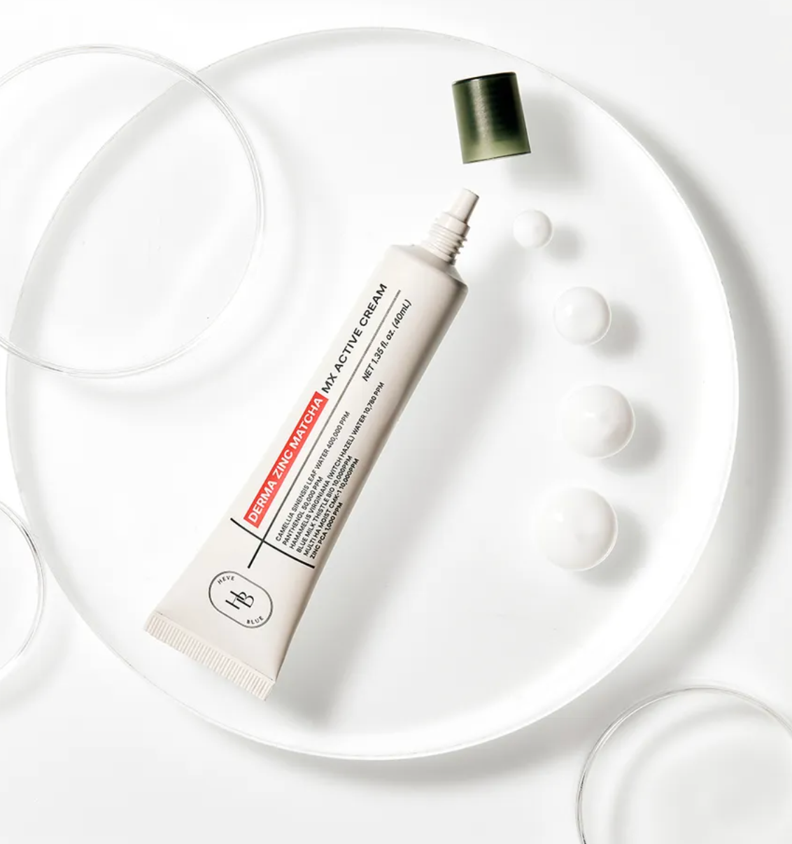 Hebeblue - Derma Zinc Matcha MX Active Cream 40ml