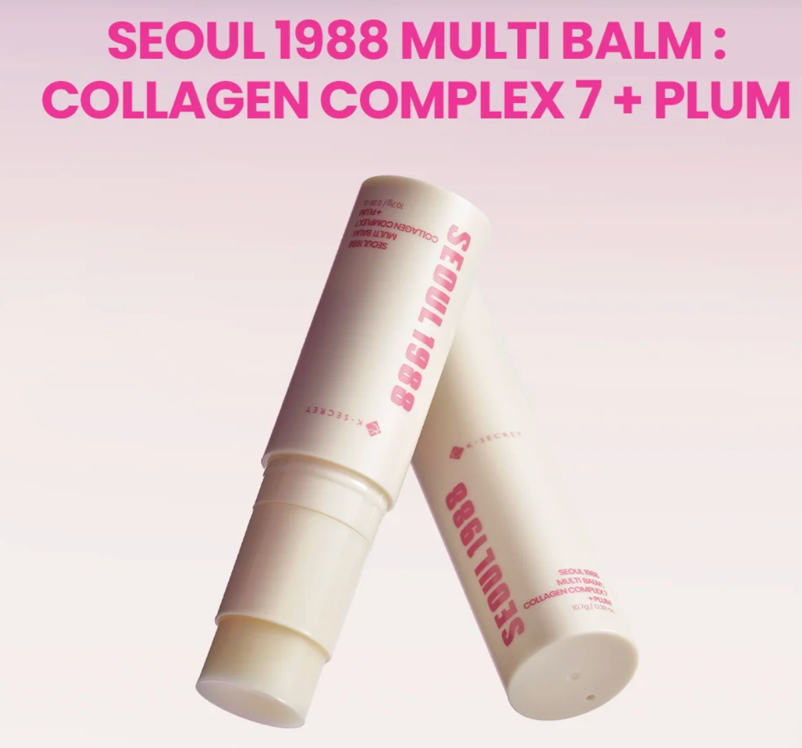 K secret - Seoul 1988 Multi Balm: Collagen Complex 7 + Plum 10.7g