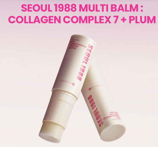 K secret - Seoul 1988 Multi Balm: Collagen Complex 7 + Plum 10.7g