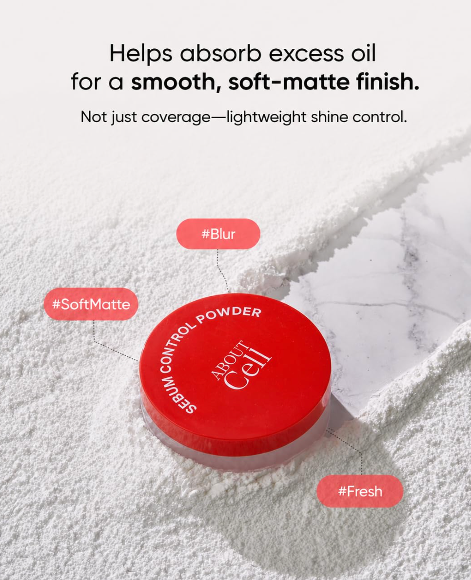 Aboutcell - Sebum Control Powder 6g (open box)