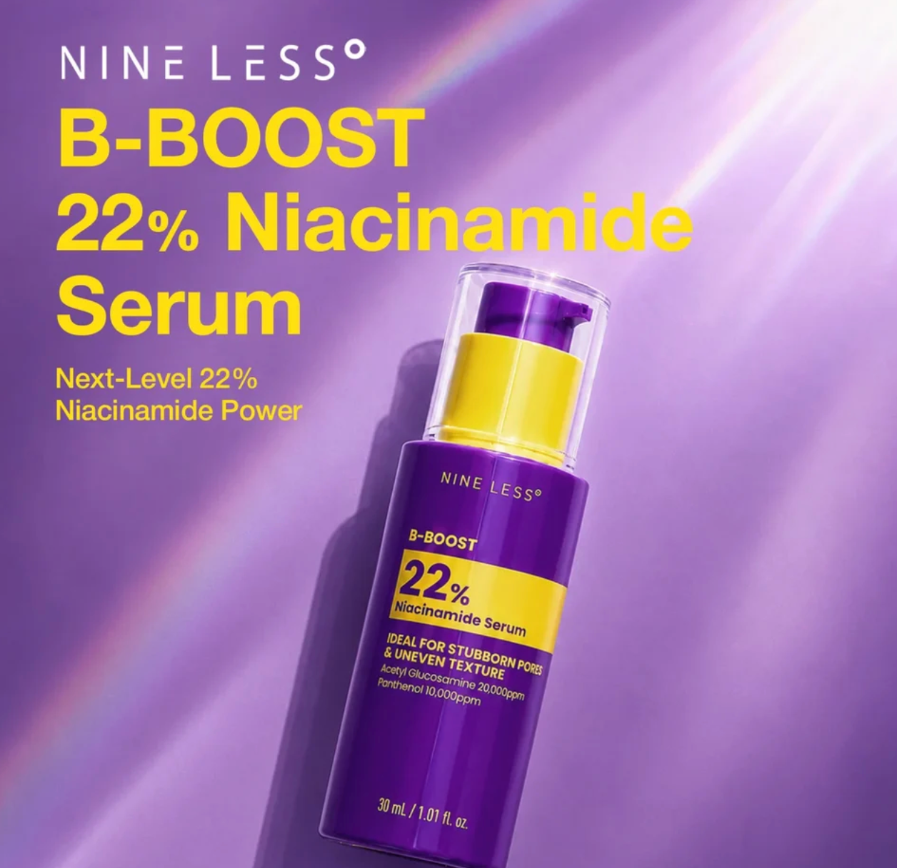 NINELESS - B-Boost 22% Niacinamide Serum