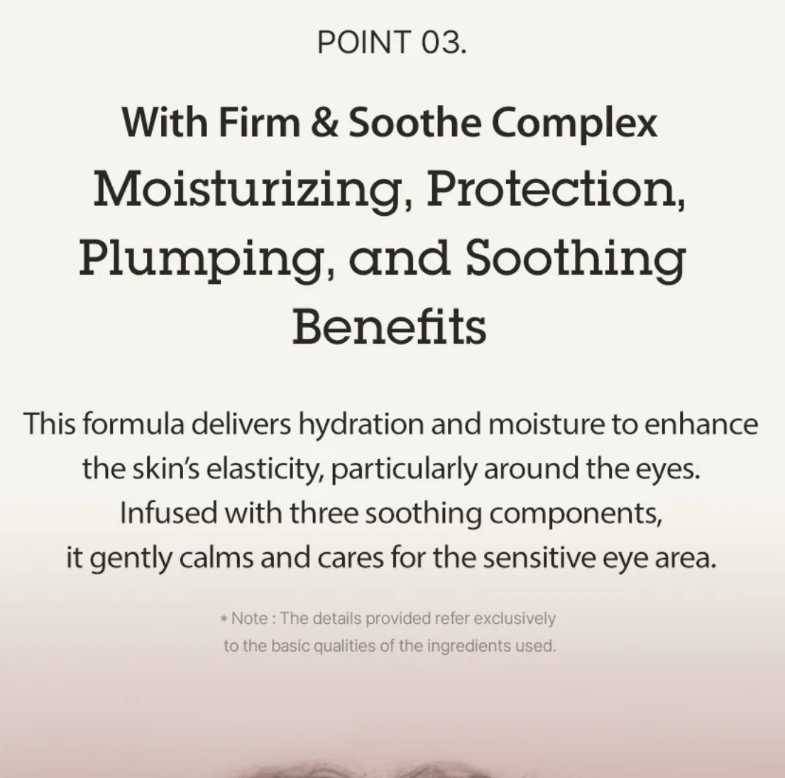BLITHE - Pressed Eye Cream Caffeine 1.0 20ml