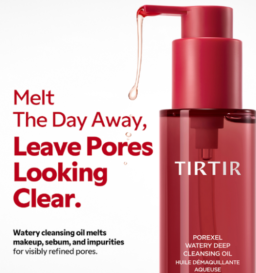 TirTir - Porexel Watery Deep Cleaning Oil 120ml