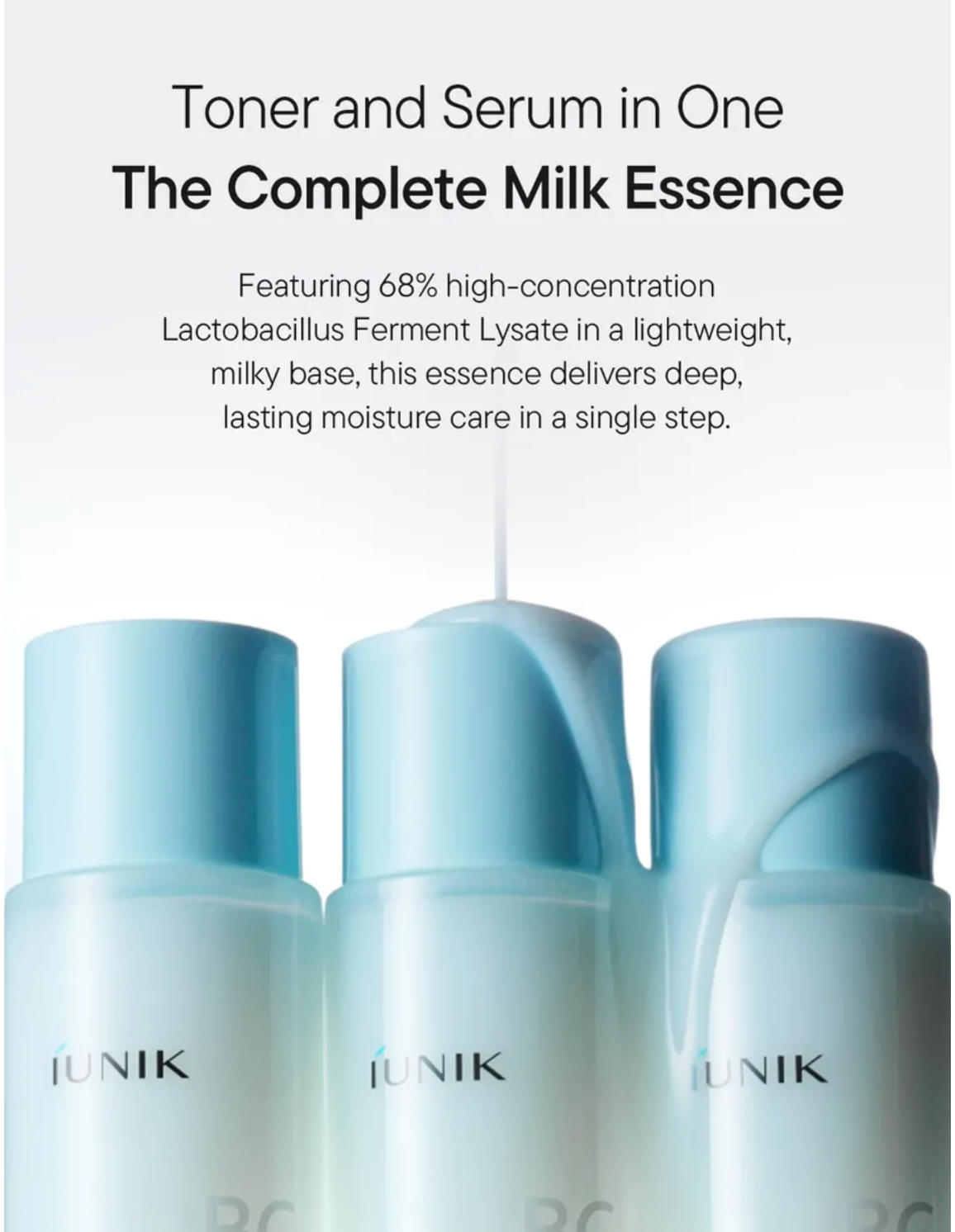 iUNIK - Beta-Glucan Lacto Barrier Milk Essence