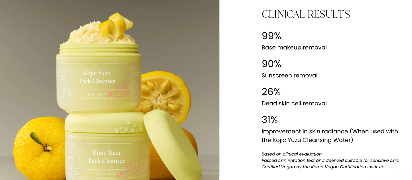 Axis - Y - Kojic Yuzu Pack Cleanser 60g