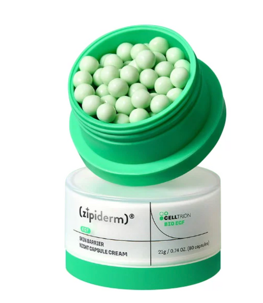 Zipiderm - EGF Skin Barrier Night Capsule Cream 21g
