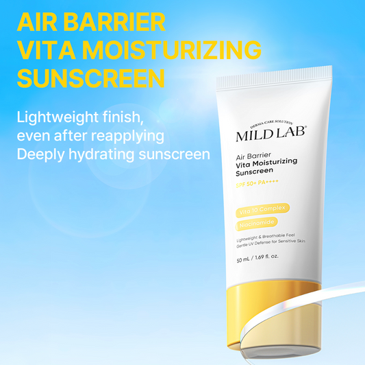 Mildlab - Air Barrier Vita Moisturising Sunscreen 50ml