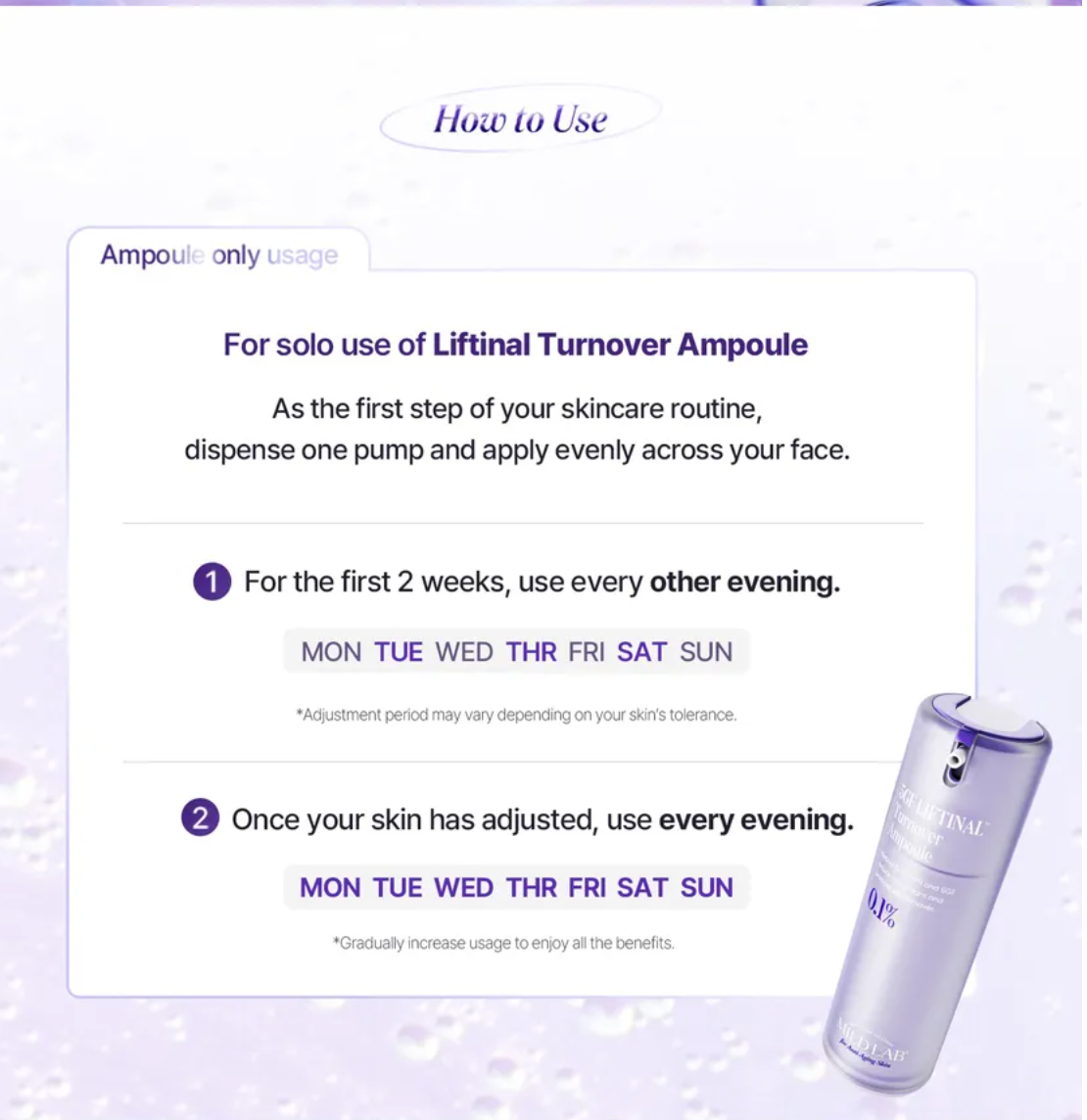 MILDLAB - 5GF Liftinal Turnover Ampoule 30ml