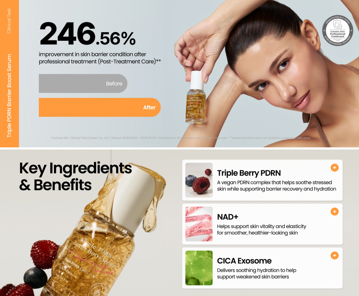 AXIS-Y Triple PDRN Barrier Boost Serum
