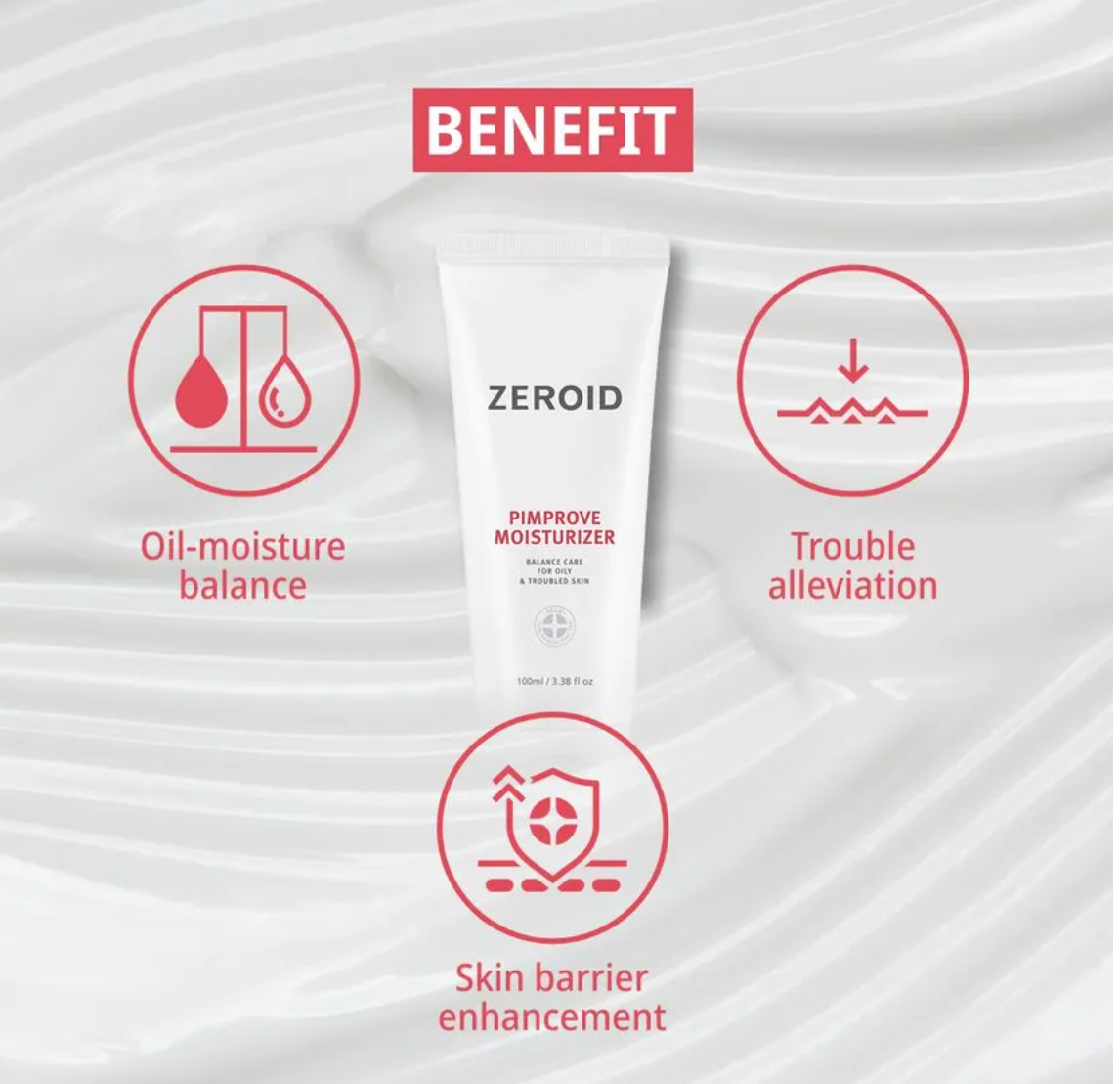 Zeroid -Pimprove Moisturiser 100ml