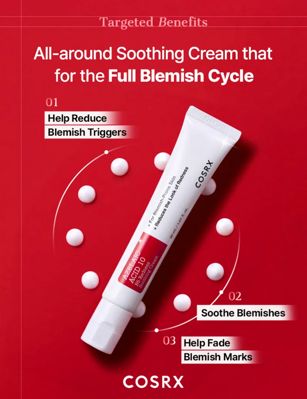COSRX - Azelaic Acid 10% B5 Redness Soothing Cream