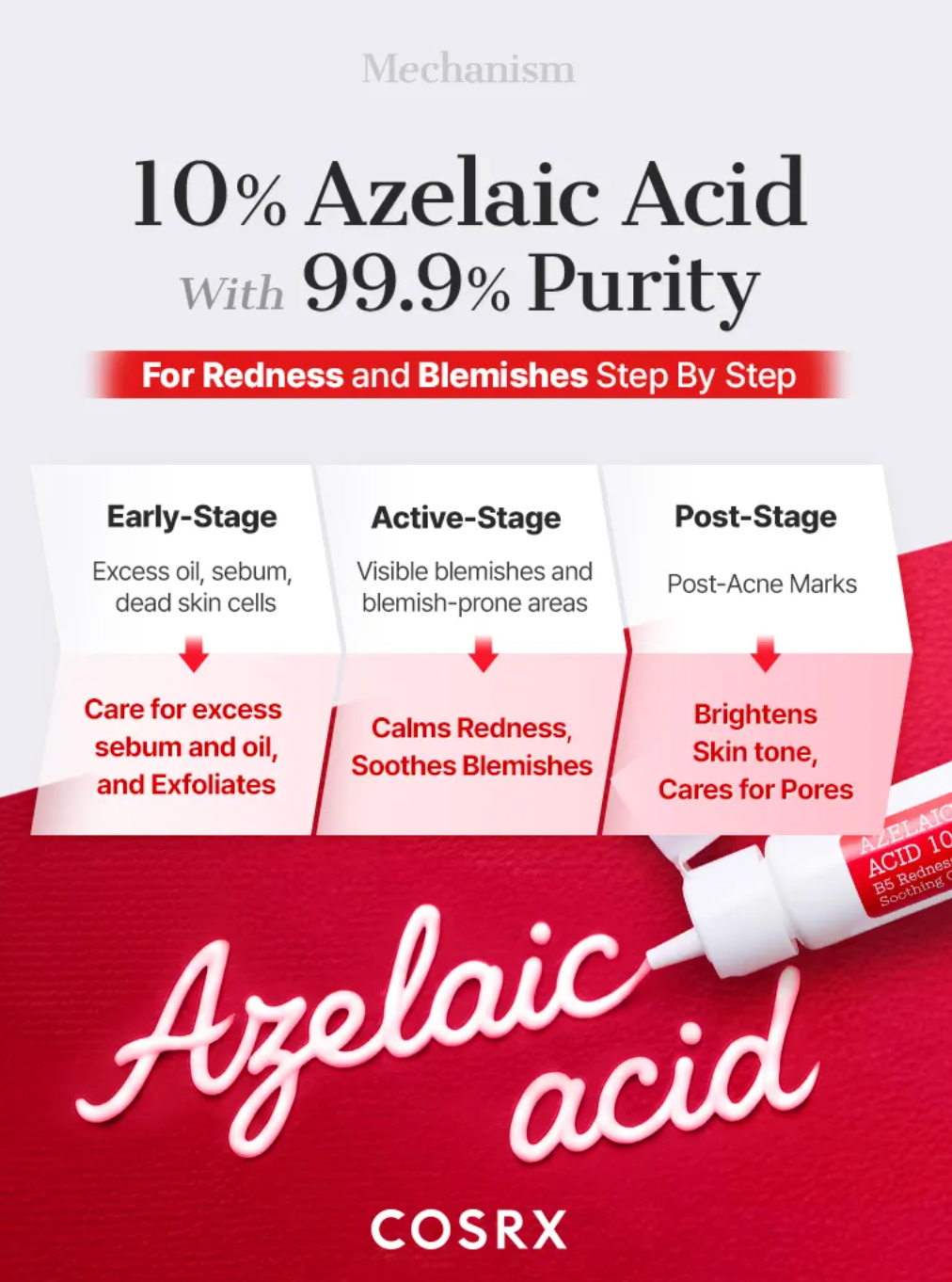 COSRX - Azelaic Acid 10% B5 Redness Soothing Cream