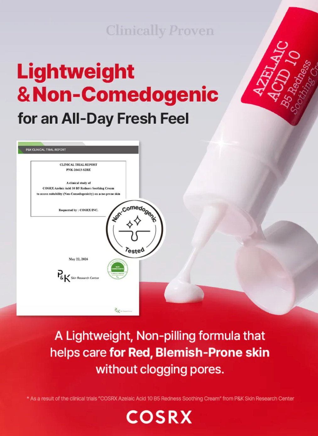 COSRX - Azelaic Acid 10% B5 Redness Soothing Cream