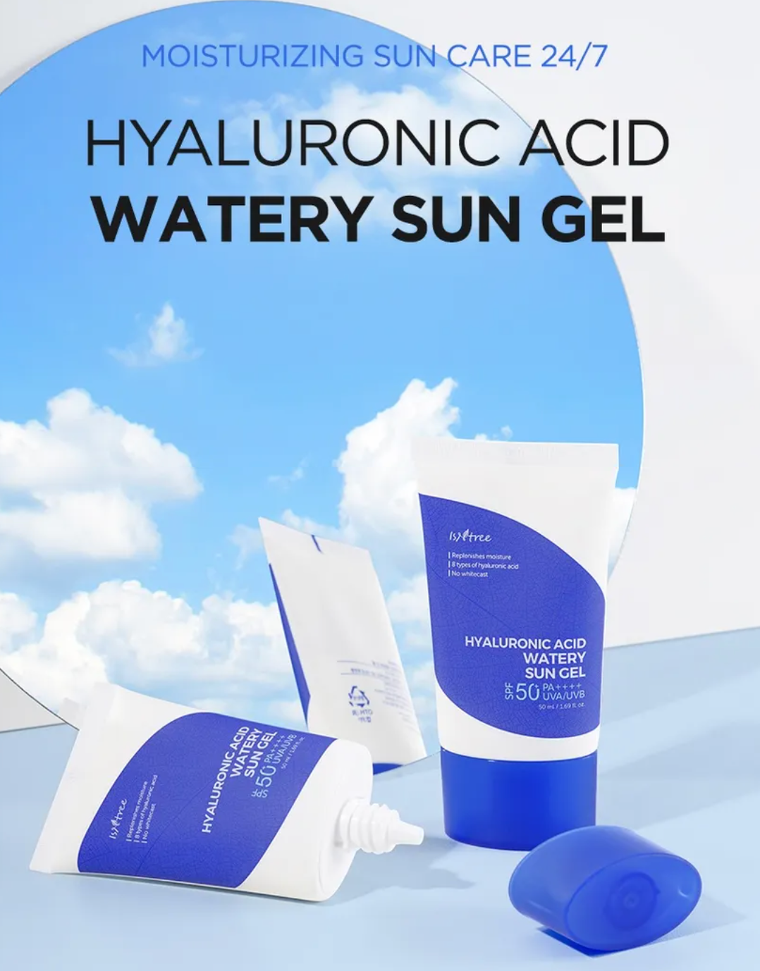 Isntree - Hyaluronic Acid Watery Sun Gel