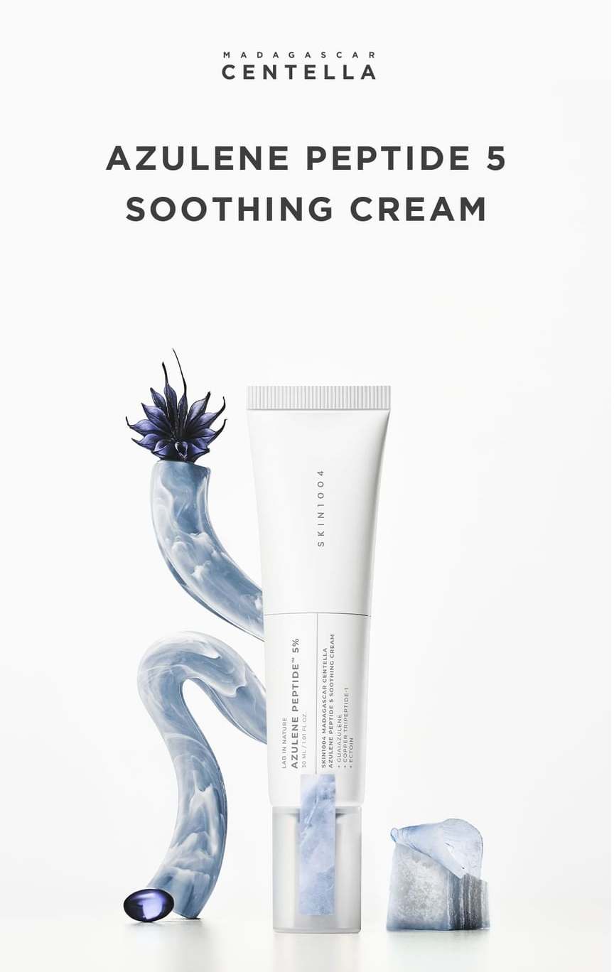 SKIN1004 - Lab in Nature Madagascar Centella Azulene Peptide 5 Soothing Cream 30ml (coming soon)