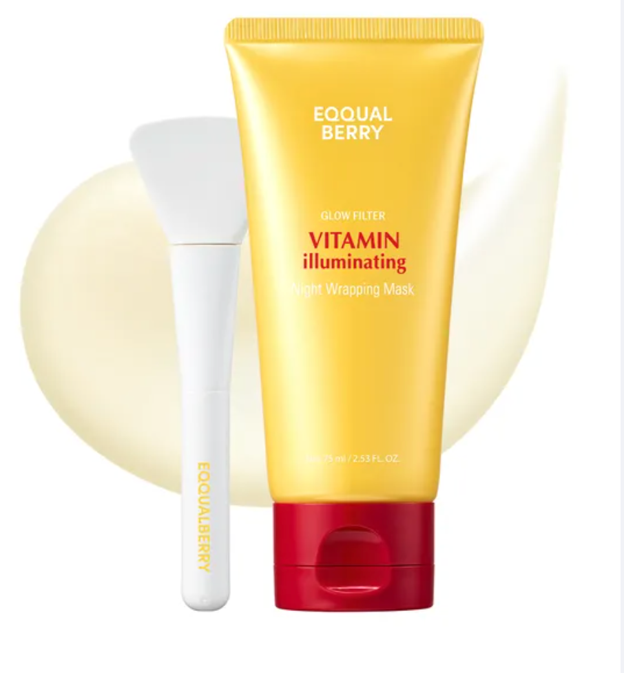 EQQUALBERRY - Vitamin Illuminating Night Wrapping Mask Set