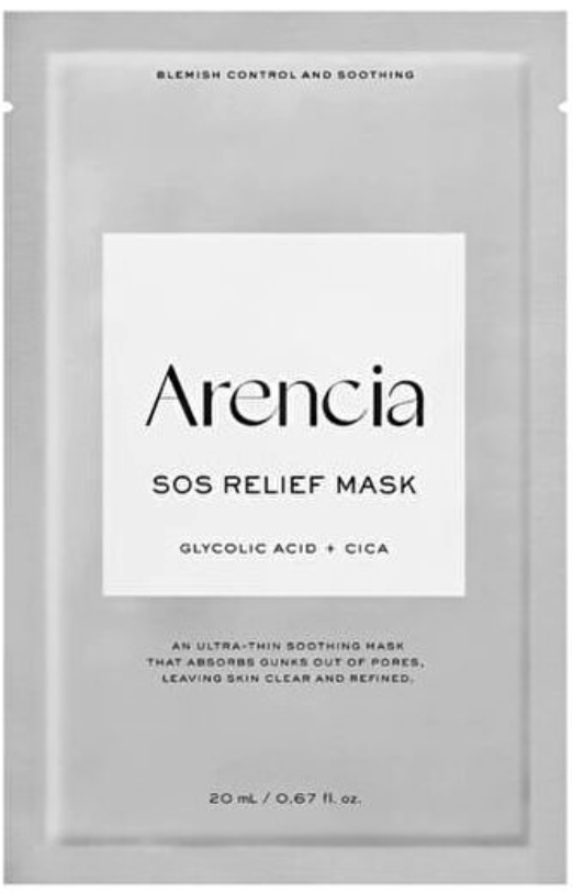 Arencia SOS Relief Mask - 20ml x 1 sheet