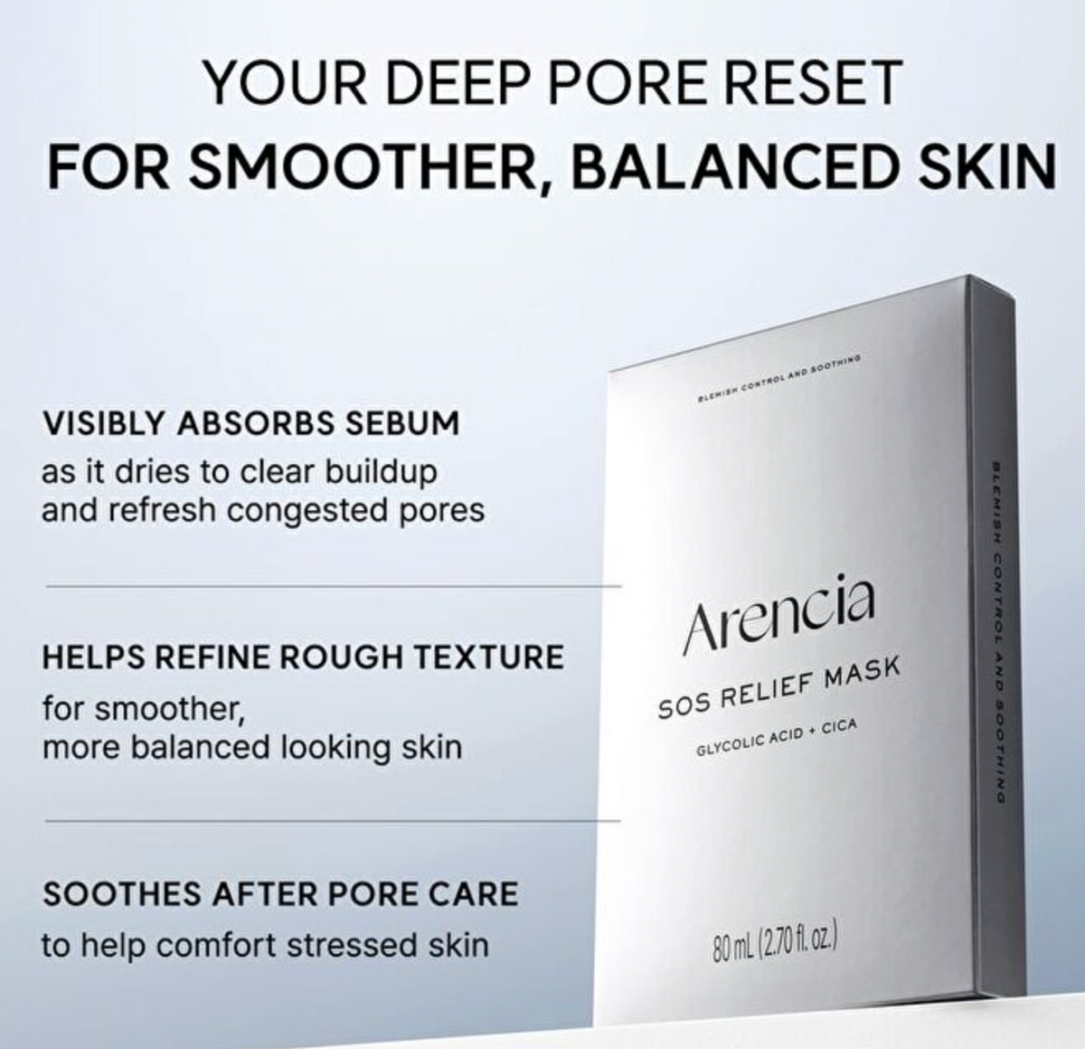 Arencia SOS Relief Mask - 20ml x 1 sheet
