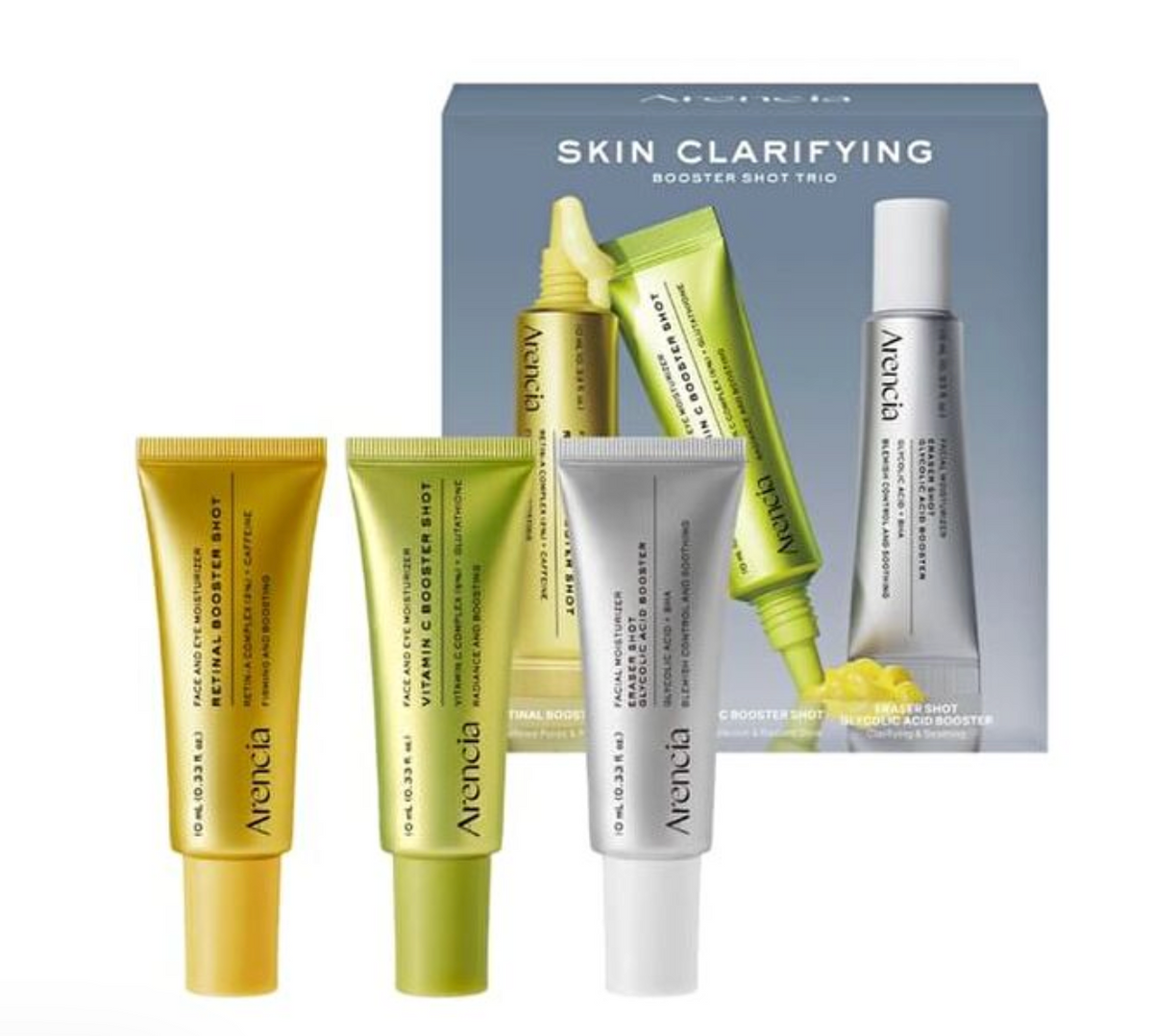 Arencia - Skin Clarifying Booster Shot Trio - 3 pcs
