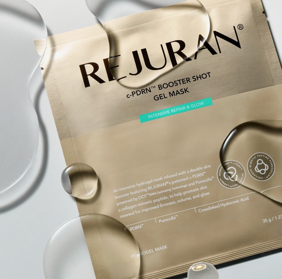 REJURAN c-PDRN Booster Shot Gel Mask Sheet 1ea (35g) - ship from 5/10/26
