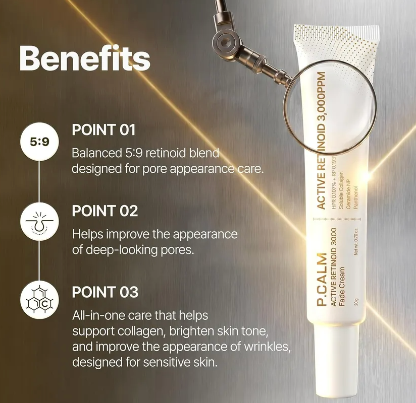 P.CALM - Active Retinoid 3000 Fade Cream (coming soon)