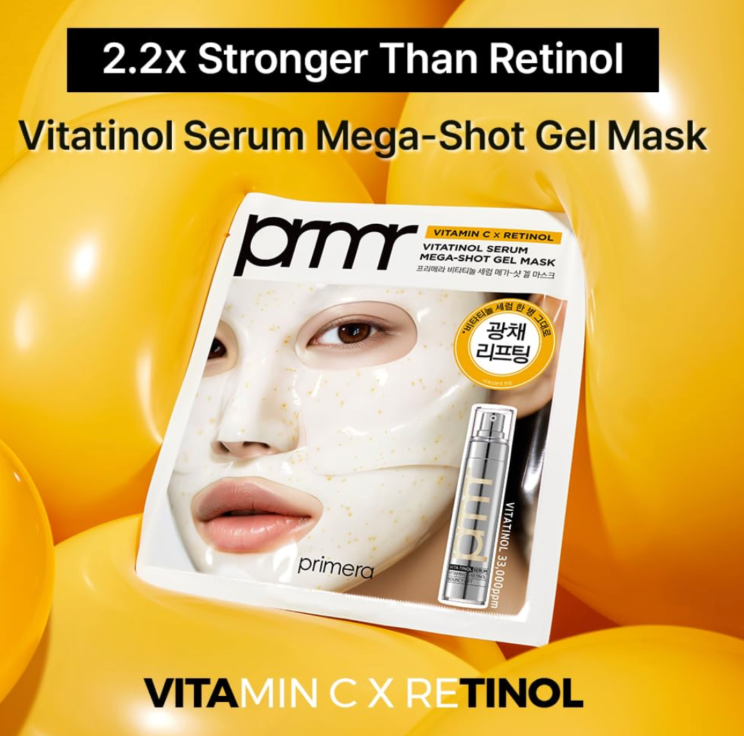 Primera - Vitatinol Serum Mega-Shot Gel Mask 1ea