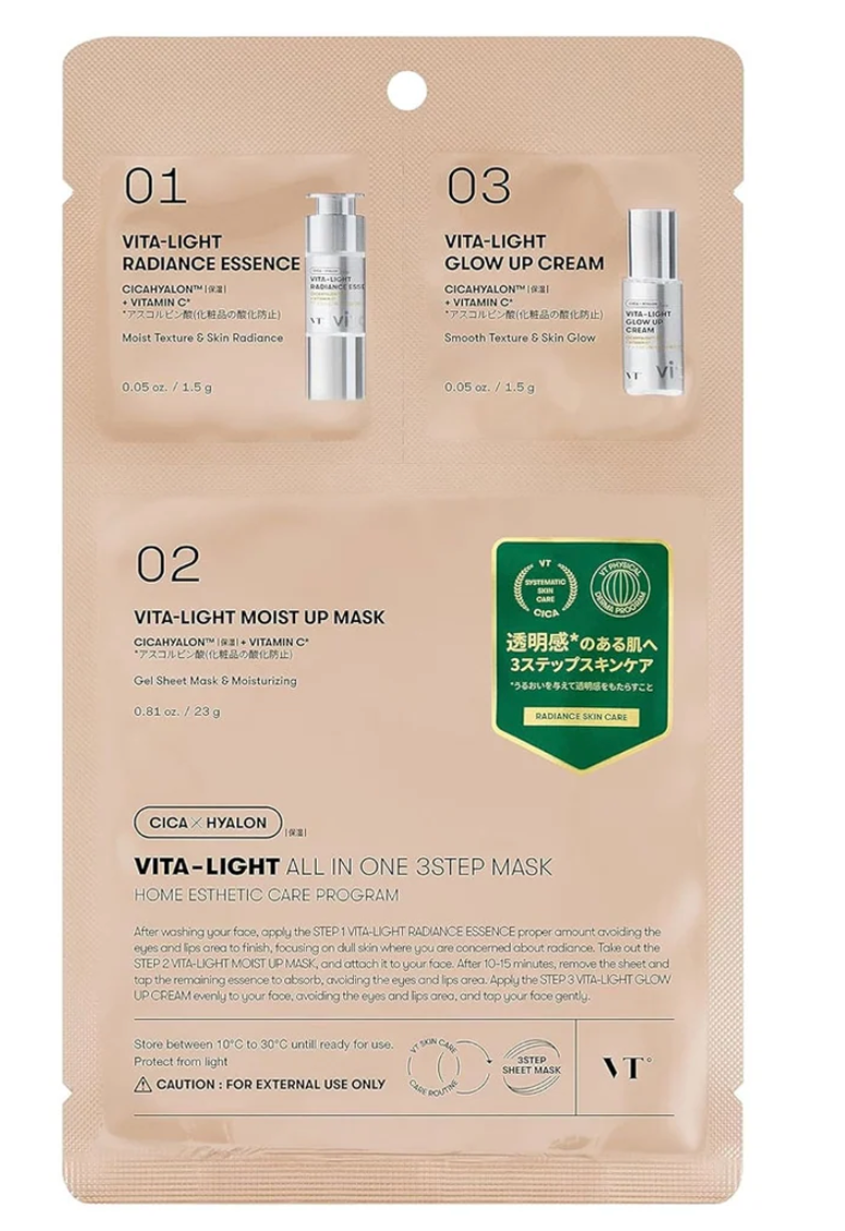 VT - Vita Light All In One 3 step Mask