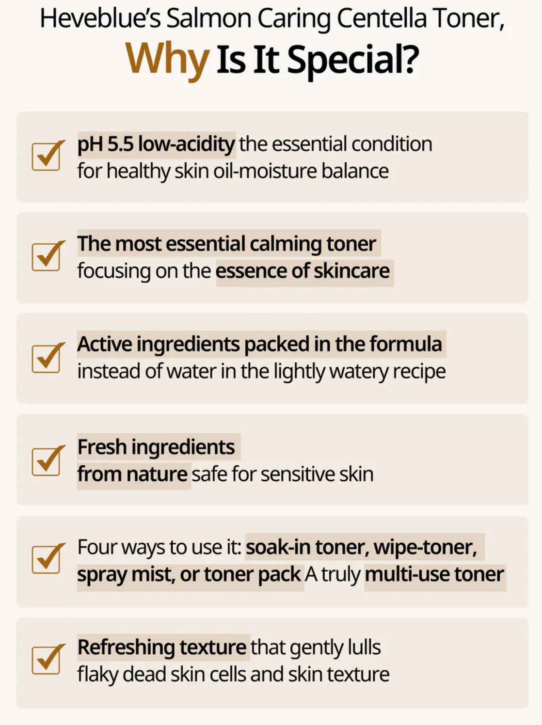 Heveblue - Salmon Caring Centella Toner 200ml