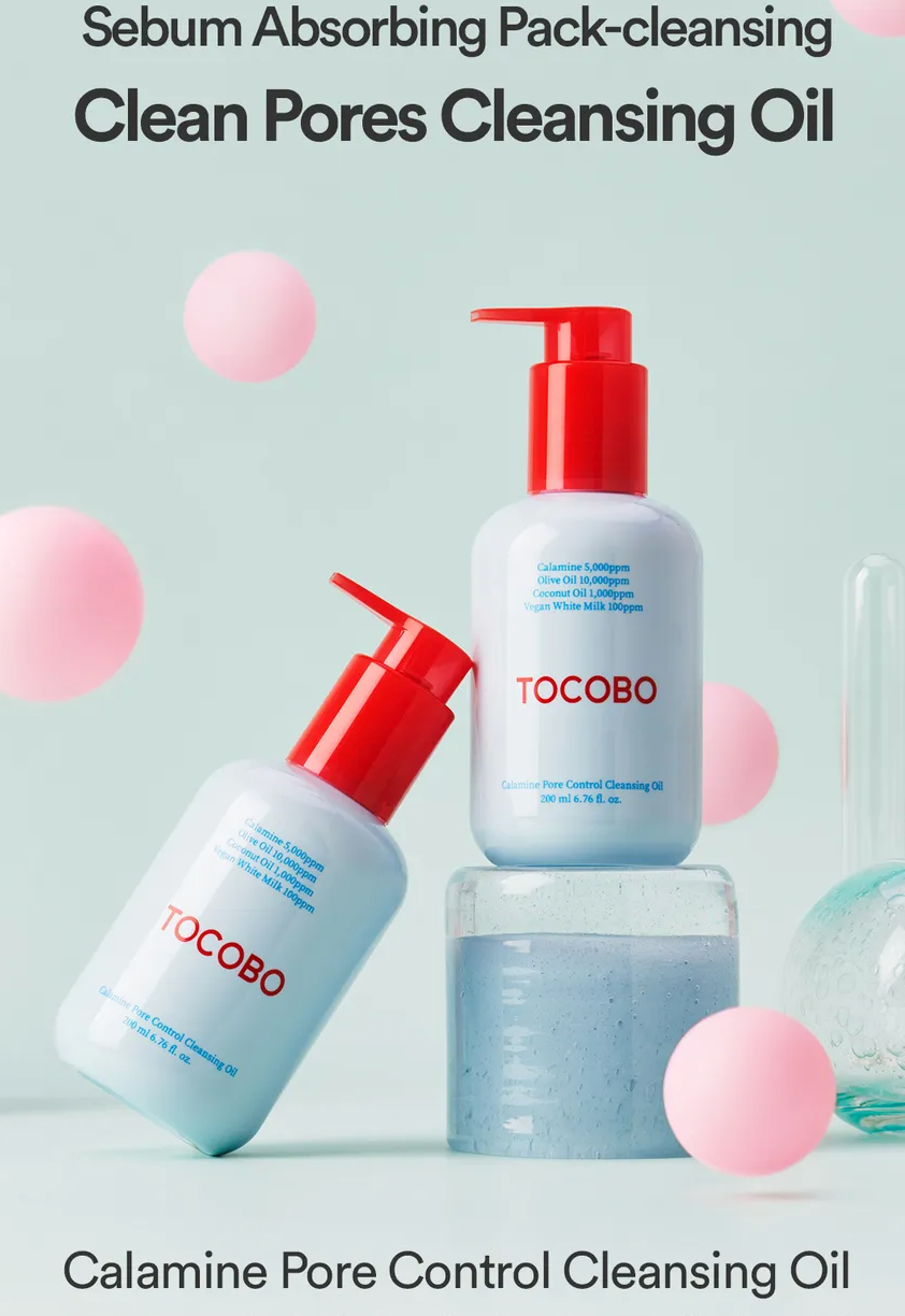 TOCOBO - Calamine Pore Control Cleansing Oil - 200ML