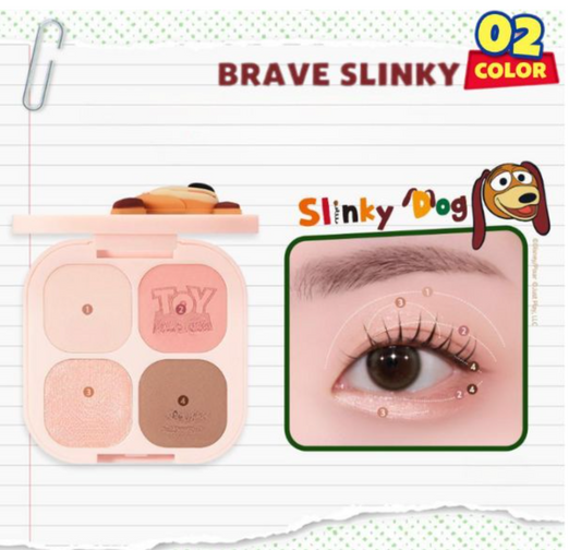 CLIO - PRO EYE PALETTE CUBE - 02 BRAVE SLINKY