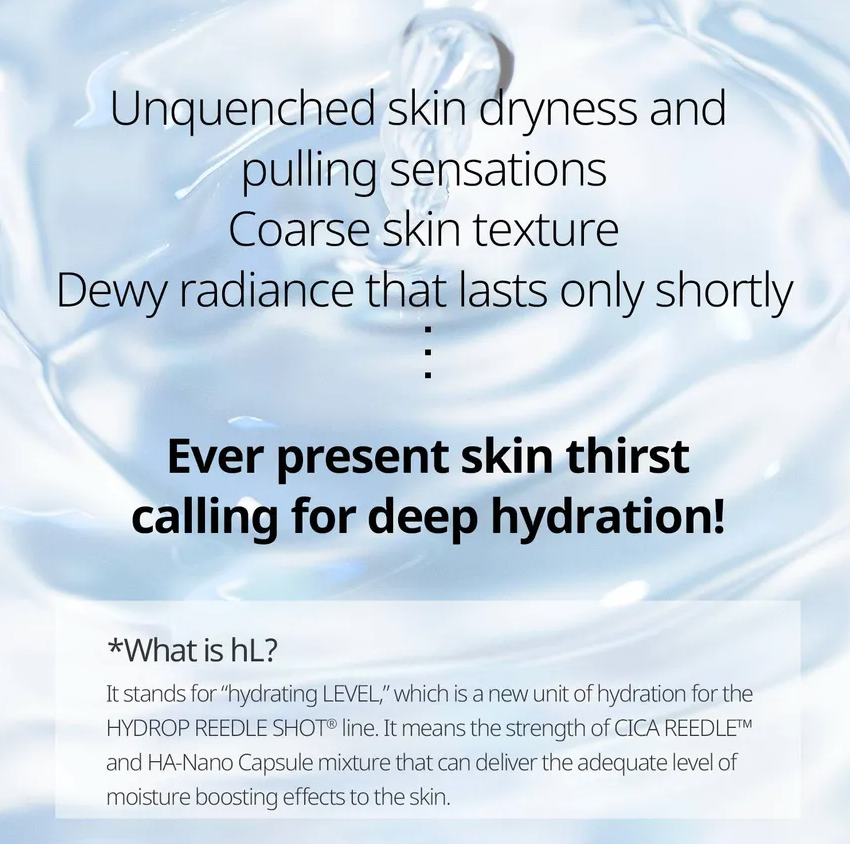 VT Cosmetics - Hydrop Reedle Shot 100ml 2 Step Hydrogel Mask 1ea