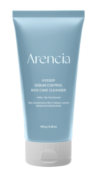 Arencia - Hyssop Sebum Control Rice Cake Cleanser