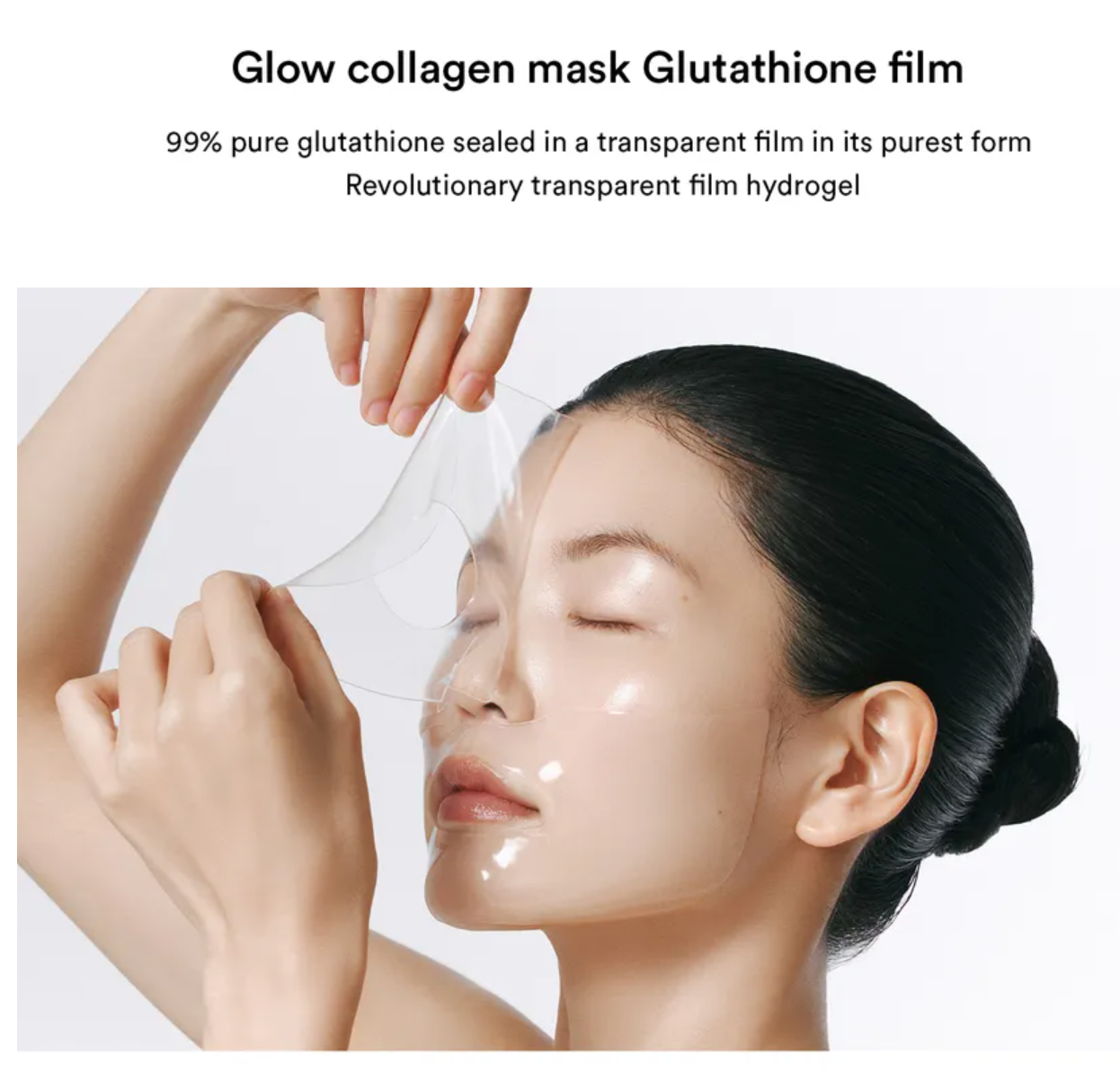 Abib - Glow Gollagen Mask  Glutathione Film 1ea