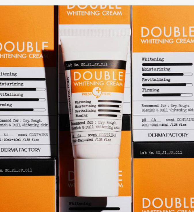 [DERMA FACTORY] Double Whitening Cream - 40ml