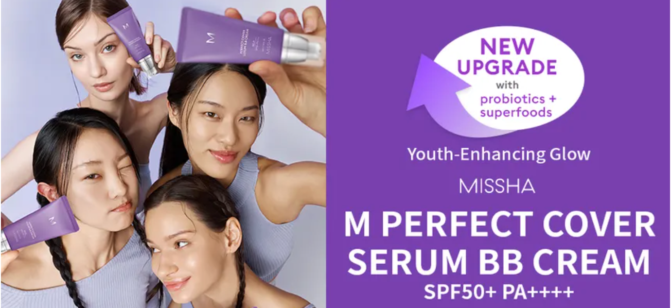 Missha - M Perfect Cover Serum B.B. Cream 2 colors