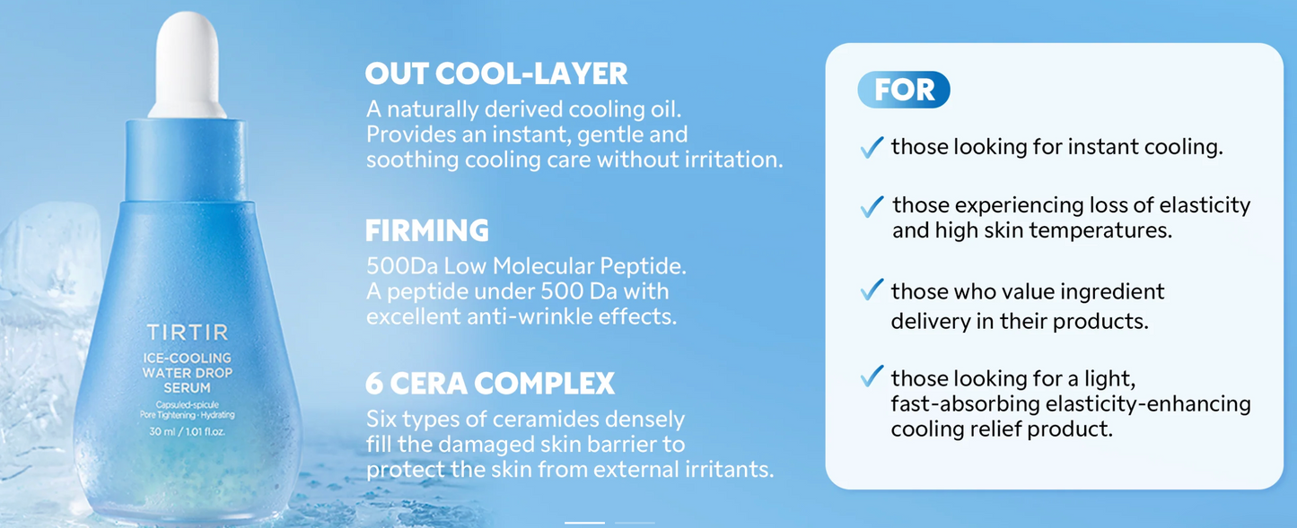 TirTir - Ice-Cooling Water Drop Serum