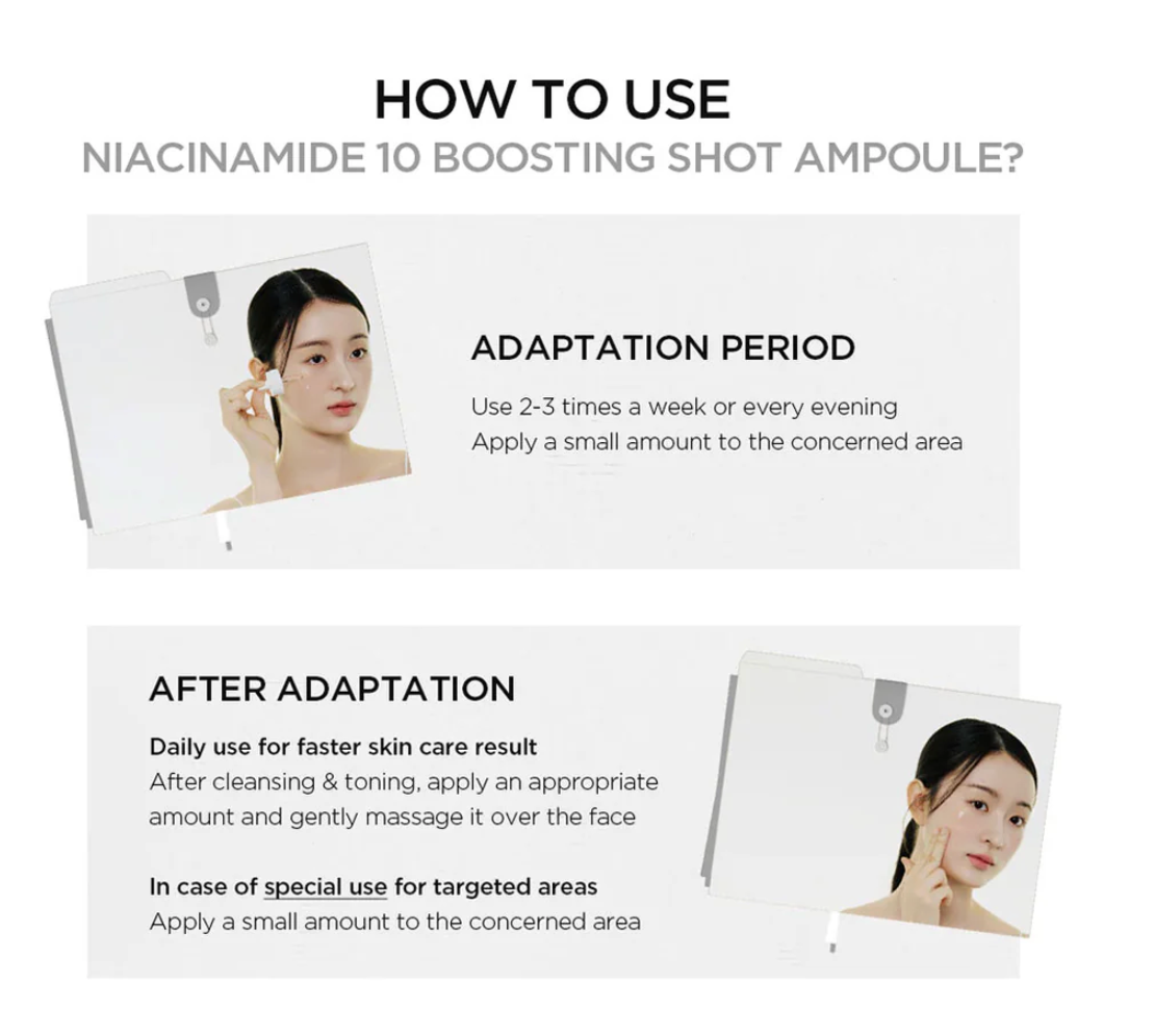 Skin1004 Madagascar Centella Niacinamide 10 Boosting Shot Ampoule