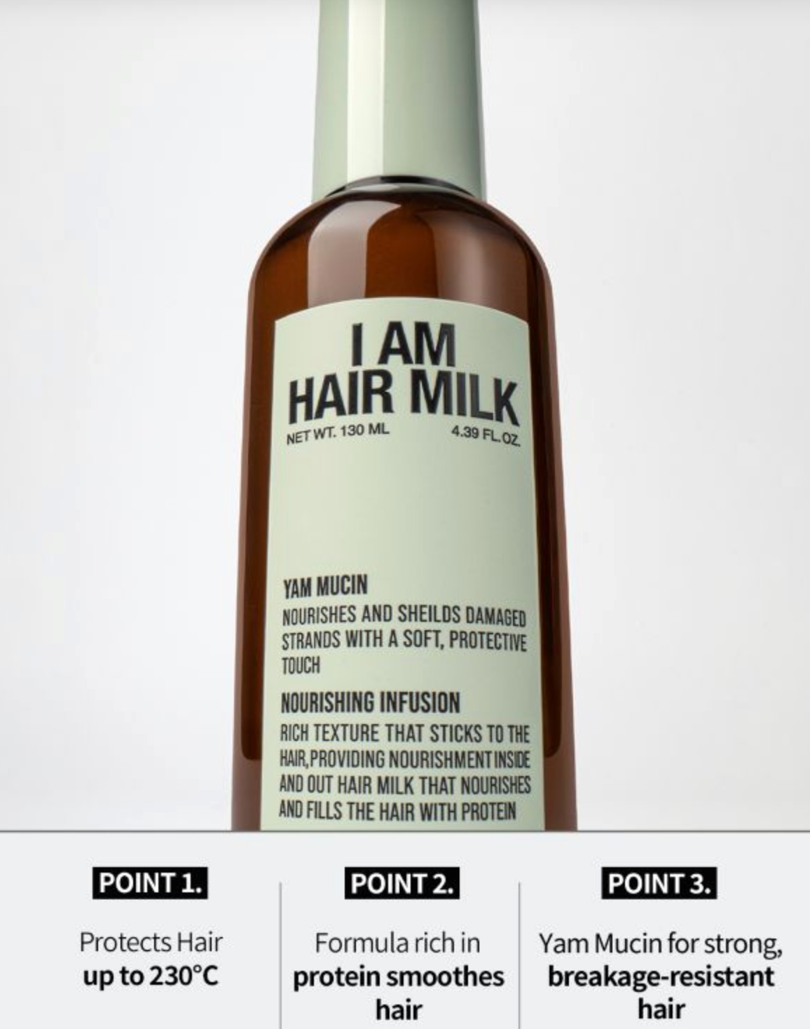[JUST AS I AM] Hair Milk 130ml