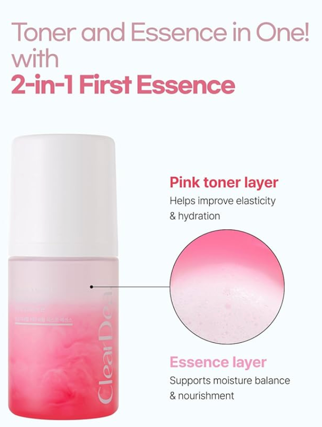 ClearDea - Mucin Mineral Vita Bubble First Essence 60ml