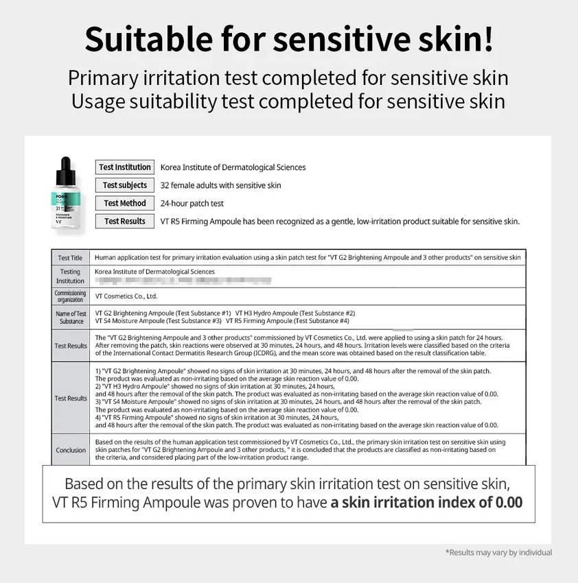 VT Cosmetics - PDRN R5 Firming Ampoule 30ml