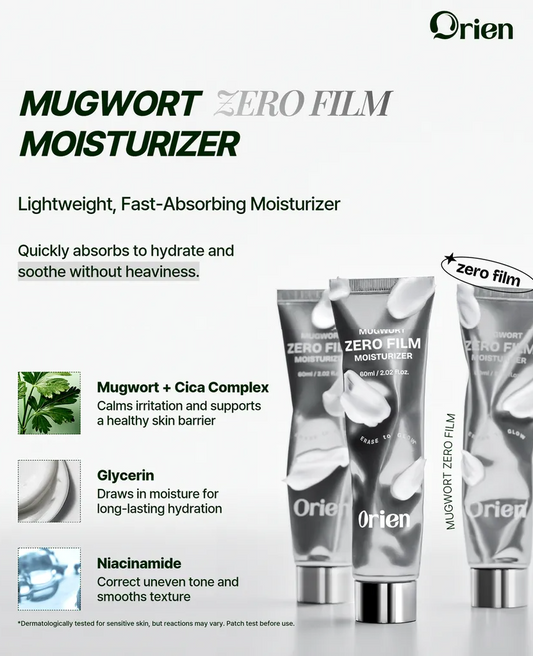 Orien - Mugwort Zero Film Moisturiser 60ml
