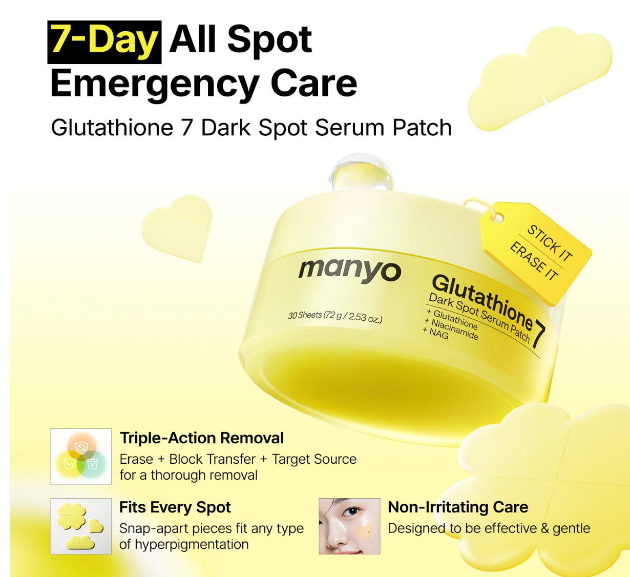 ma:nyo - Glutathione 7 Dark Spot Serum Patch