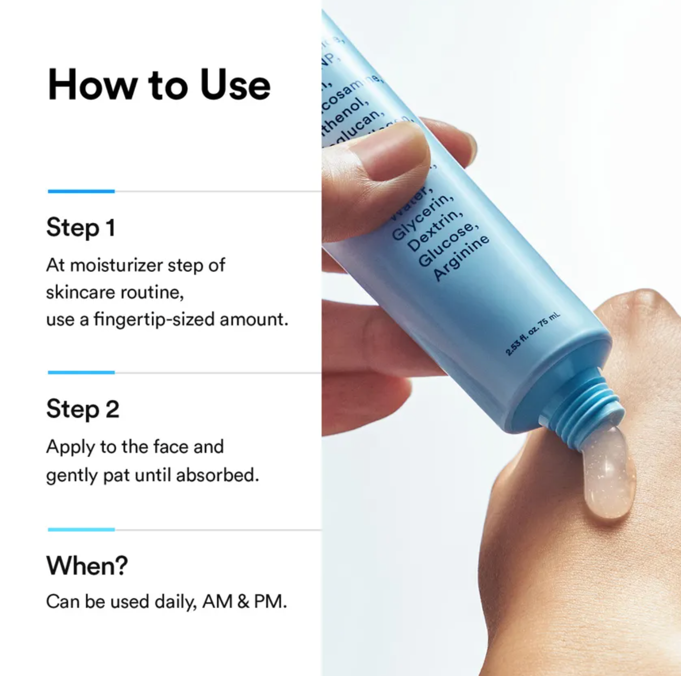 Abib - Hyaluronic Boom Crème Water Tube 75ml