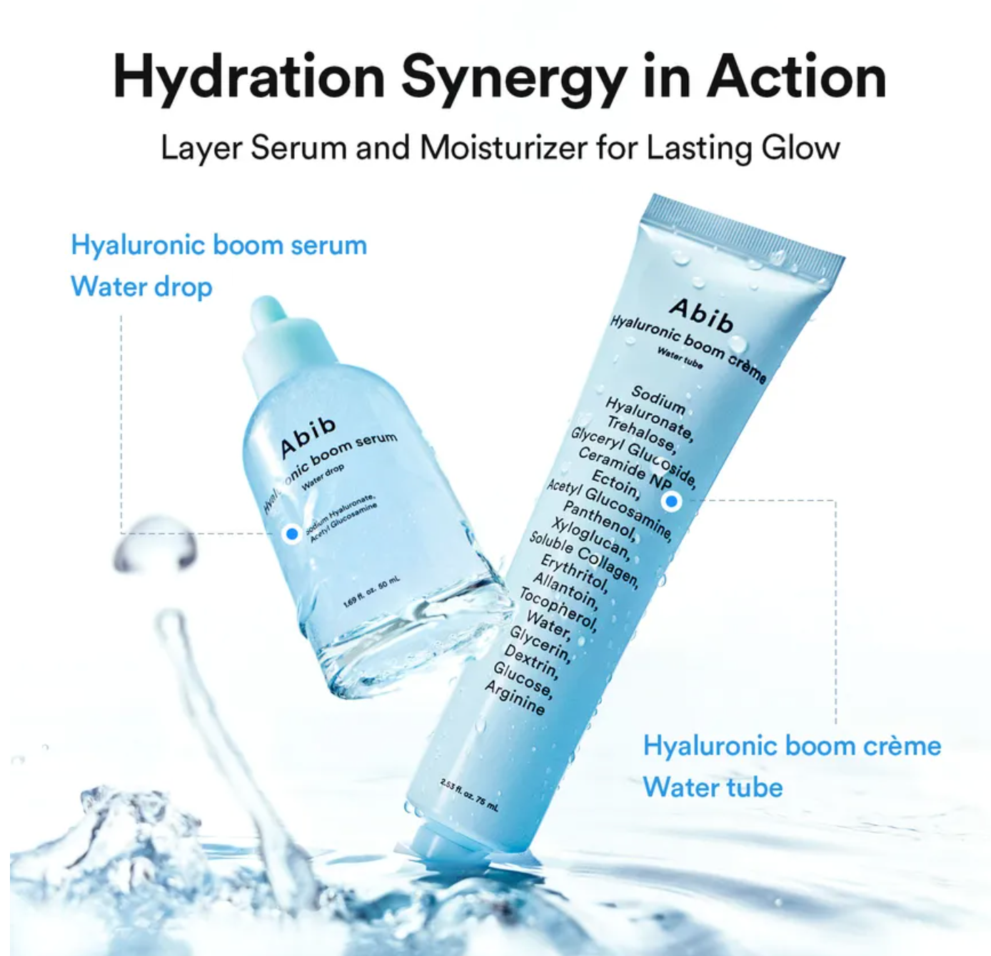 Abib - Hyaluronic Boom Crème Water Tube 75ml