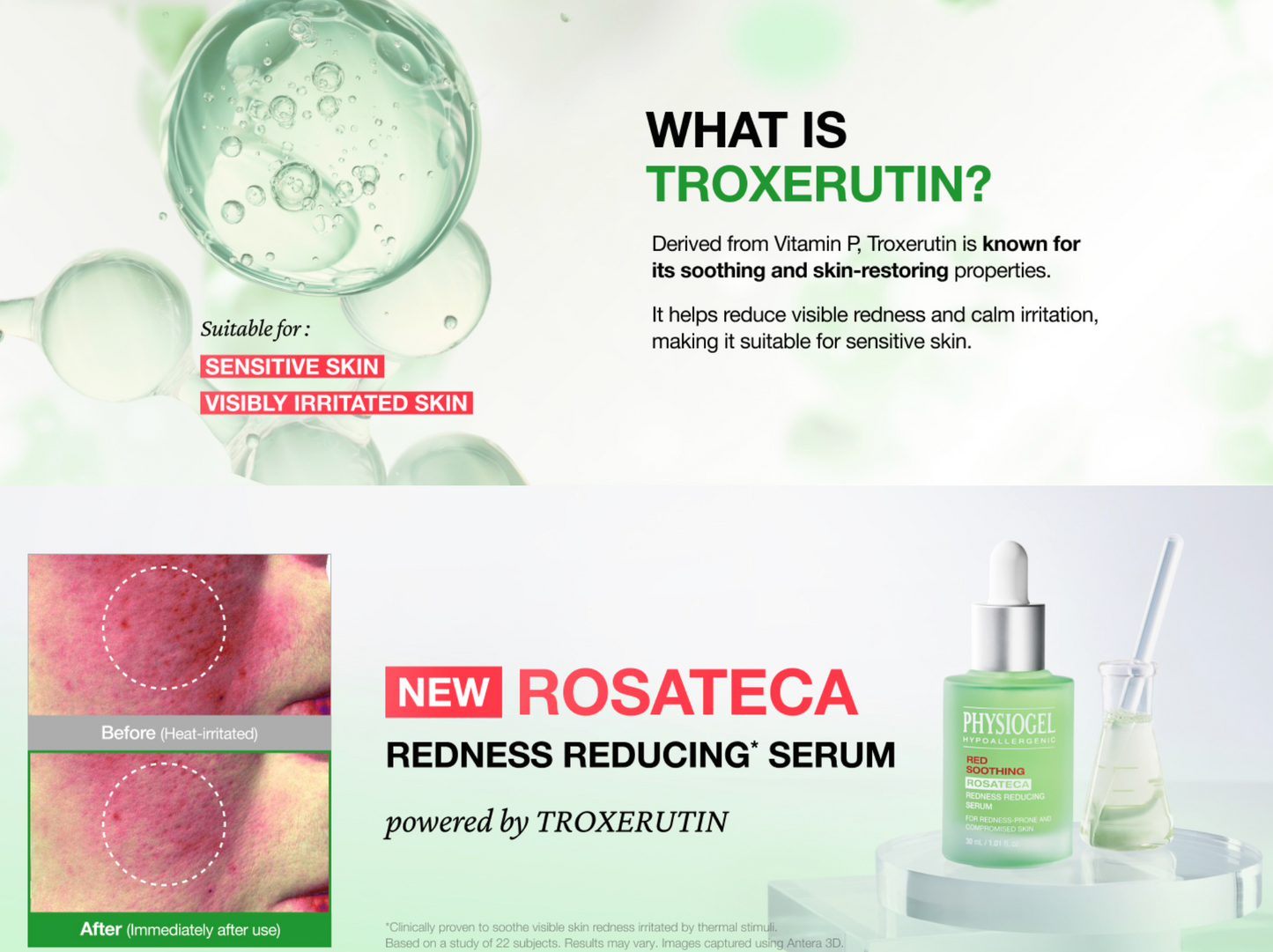 Physiogel - Red Soothing Rosacea Redness Reducing Serum 30ml