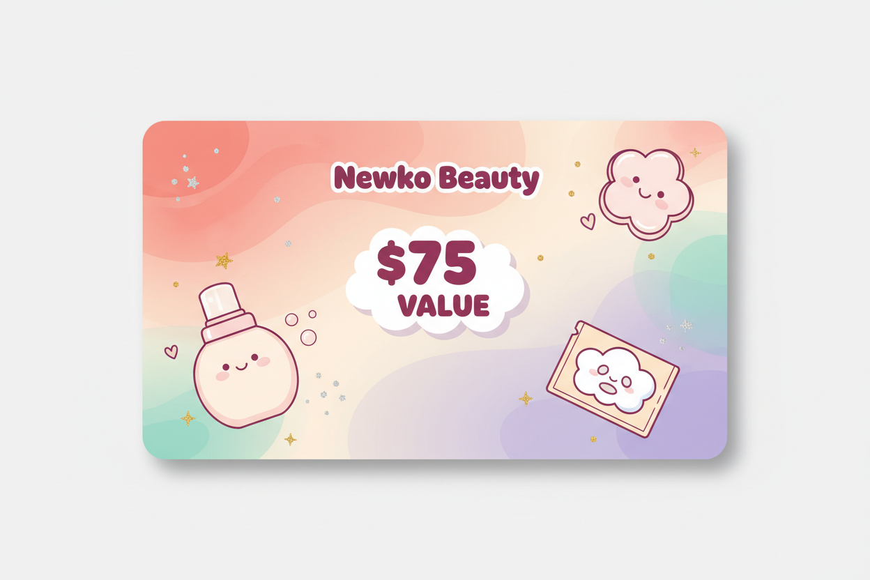 Newko Beauty $75 Gift Card